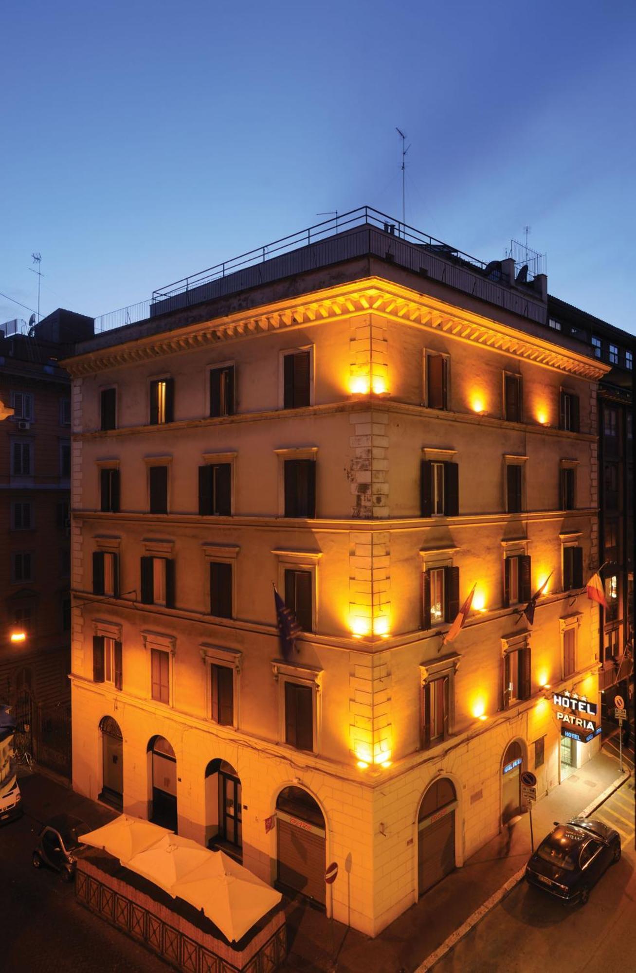 Hotel Patria Roma Esterno foto