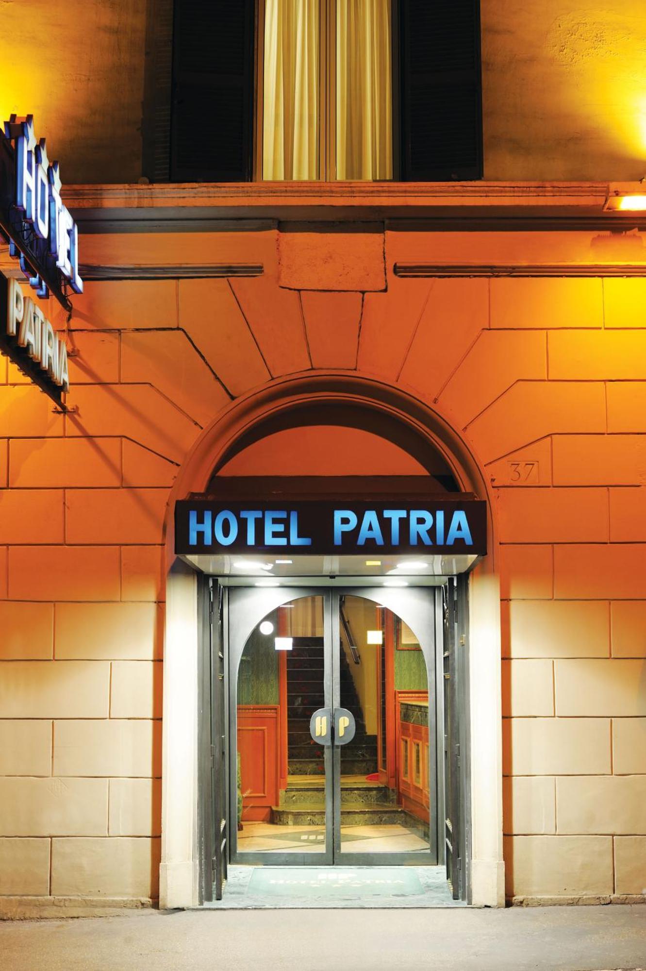 Hotel Patria Roma Esterno foto