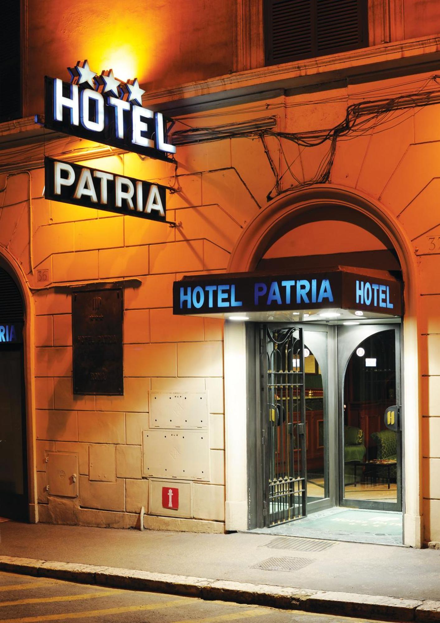 Hotel Patria Roma Esterno foto